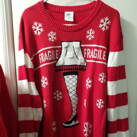 A Christmas Story Sweaters Fragile Lamp Sweater Long Sleeves Poshmark